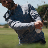 adidas Golf Pullover - U365 Heather Hoodie - Col. Navy Mel. AW26
