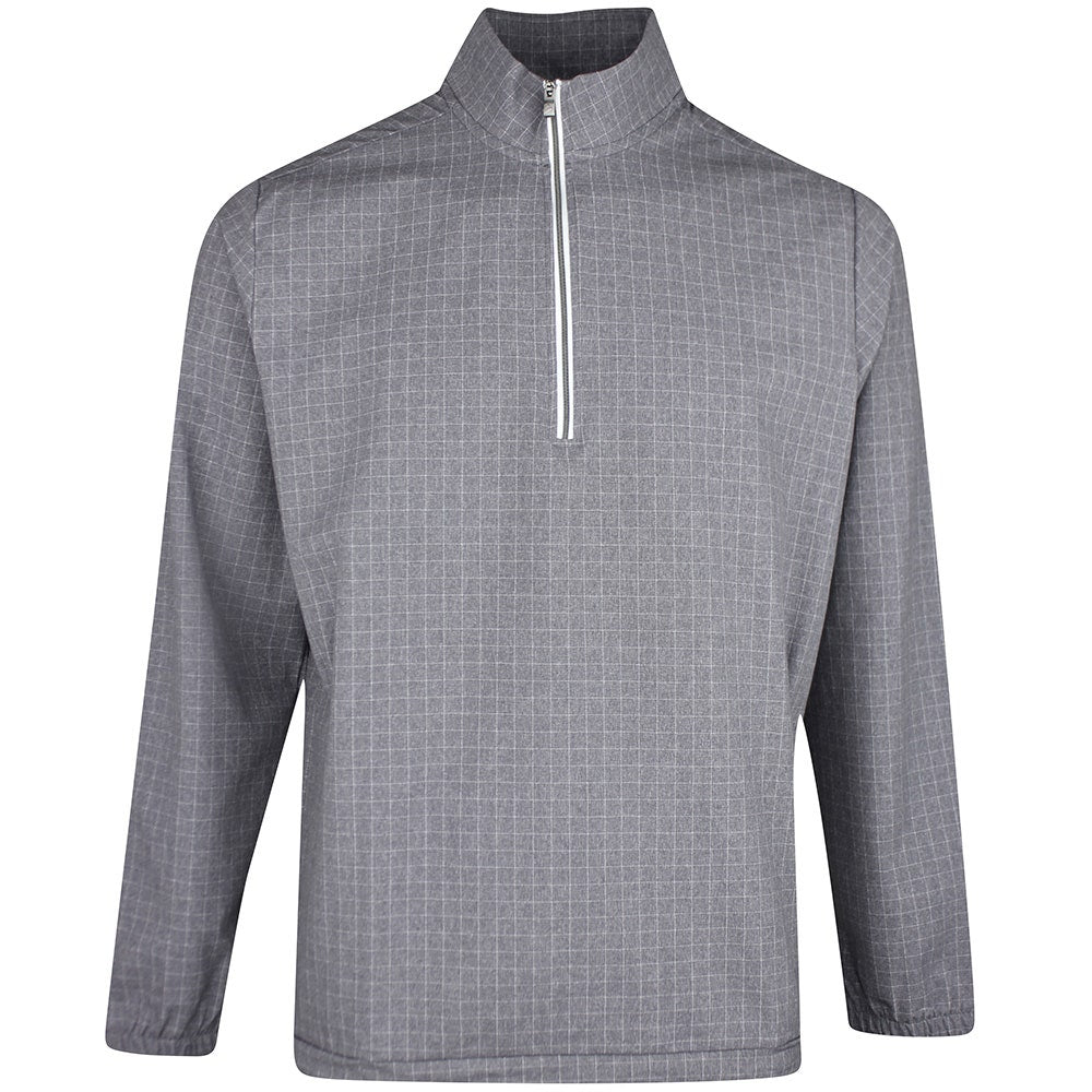 adidas Golf Pullover - U365 Set Woven QZ - Grey Five SS26