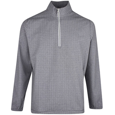 adidas Golf Pullover - U365 Set Woven QZ - Grey Five SS26