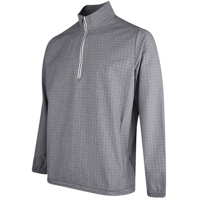 adidas Golf Pullover - U365 Set Woven QZ - Grey Five SS26