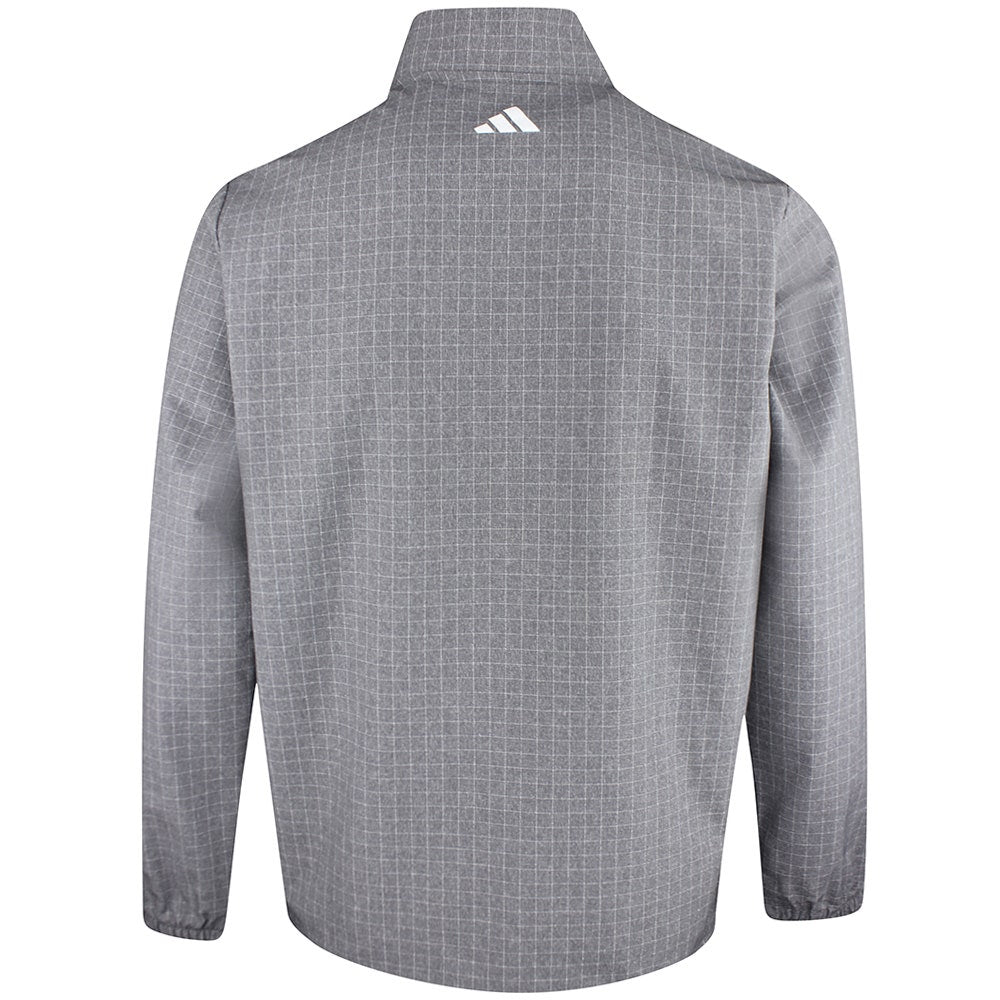 adidas Golf Pullover - U365 Set Woven QZ - Grey Five SS26