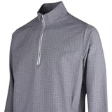 adidas Golf Pullover - U365 Set Woven QZ - Grey Five SS26