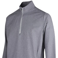 adidas Golf Pullover - U365 Set Woven QZ - Grey Five SS26