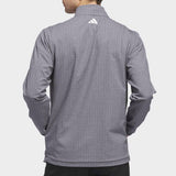 adidas Golf Pullover - U365 Set Woven QZ - Grey Five SS26