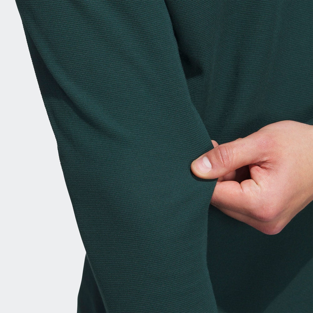 adidas Golf Shirt - BTC Loose Fit LS - Aurora Ivy AW25