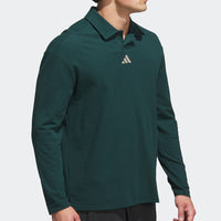 adidas Golf Shirt - BTC Loose Fit LS - Aurora Ivy AW25
