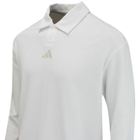 adidas Golf Shirt - BTC Loose Fit LS - White AW25