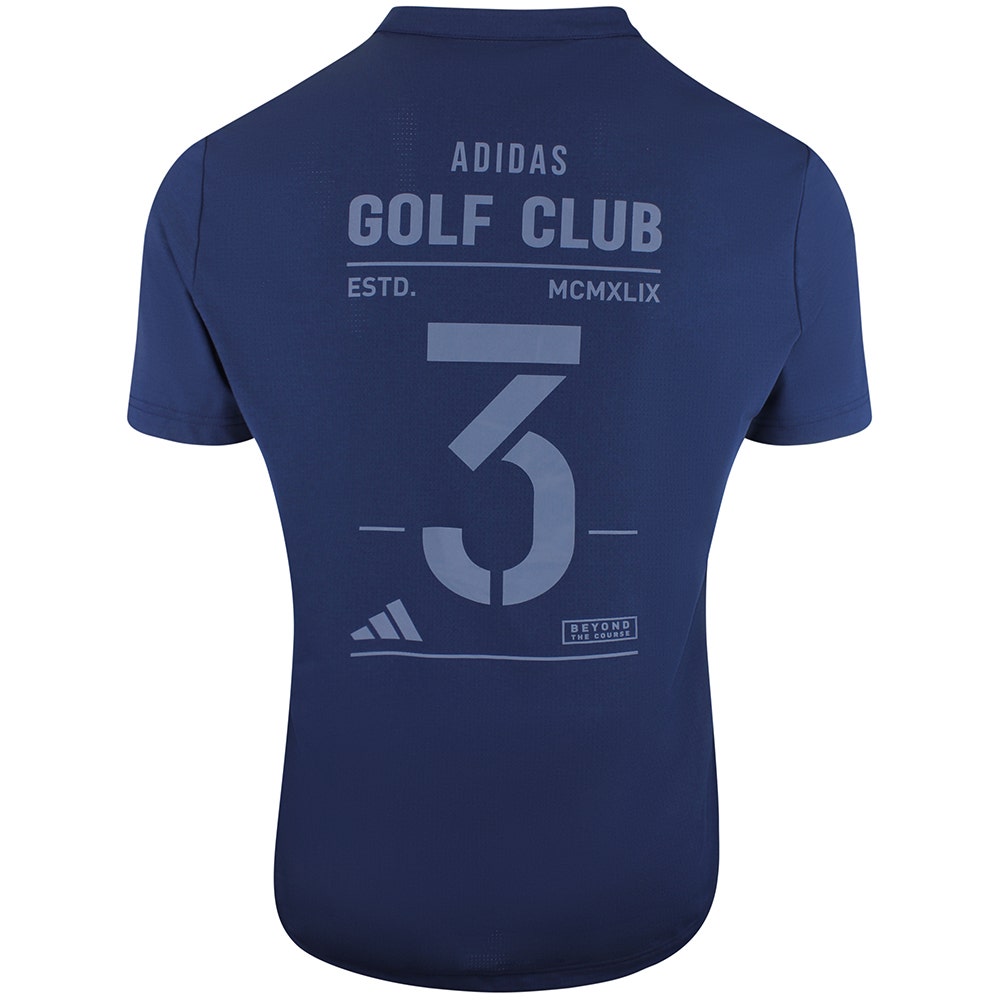 adidas Golf Shirt - BTC Twistknit Range Polo - Col. Navy SS26