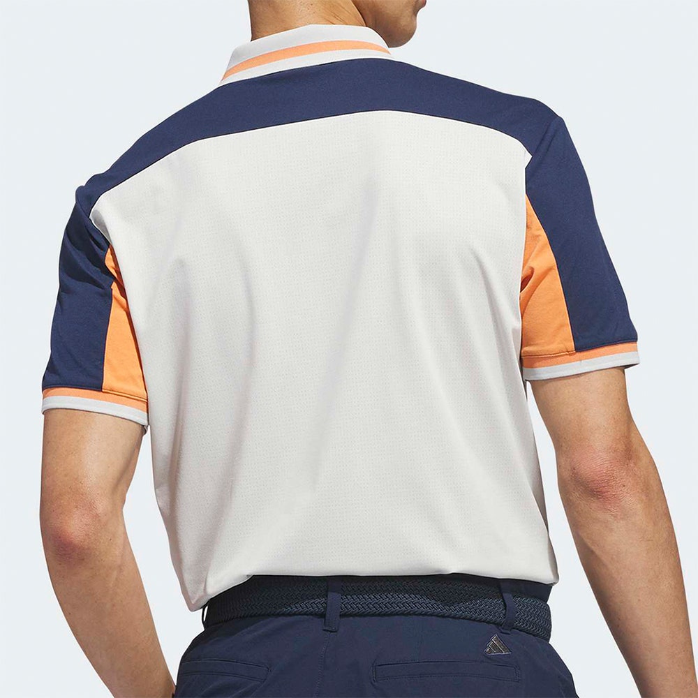 adidas Golf Shirt - BTC Vent Twistknit Polo - Orbit Grey SS26
