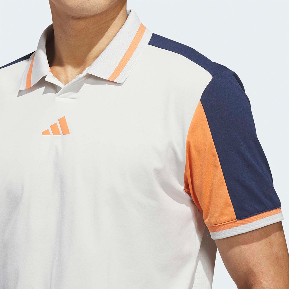 adidas Golf Shirt - BTC Vent Twistknit Polo - Orbit Grey SS26