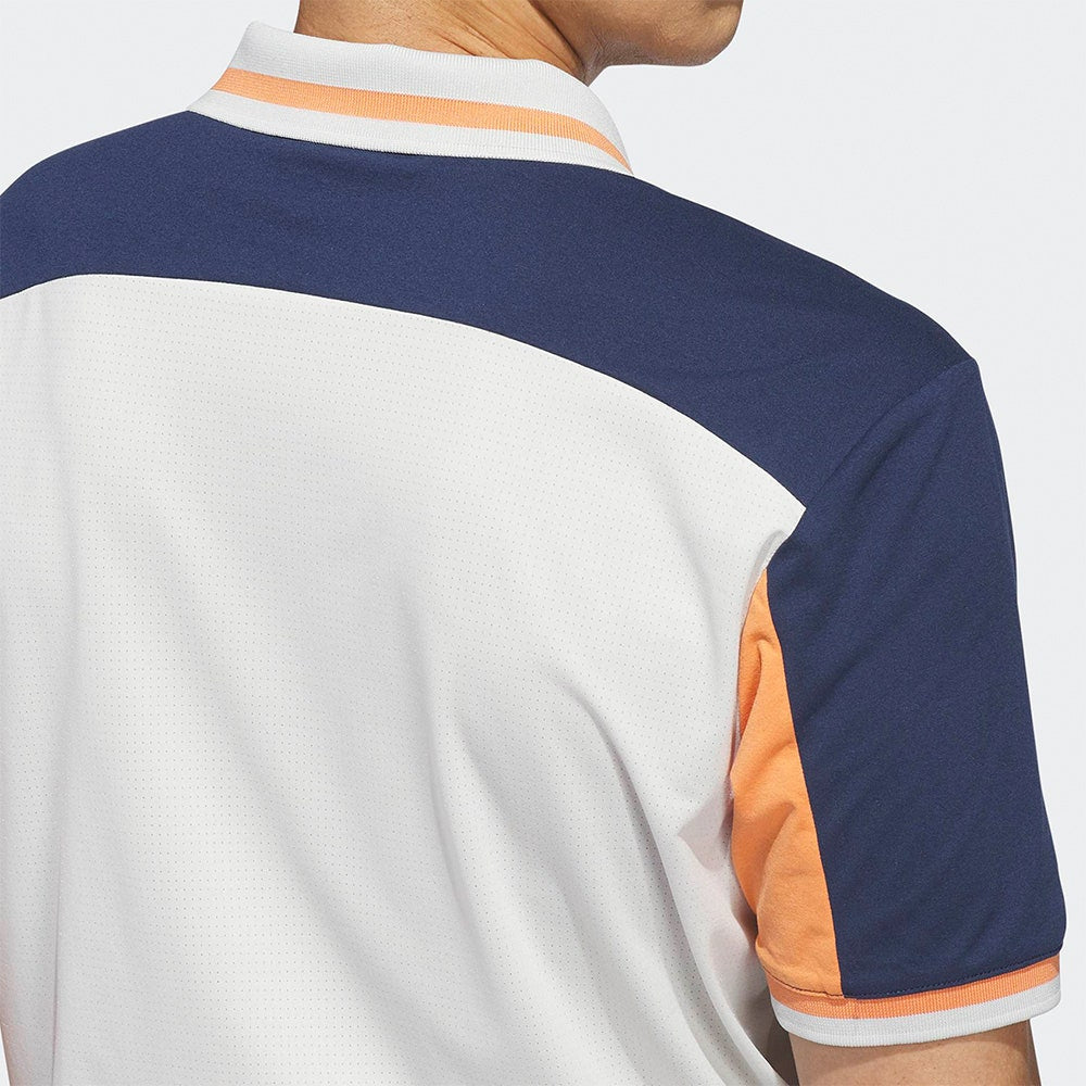 adidas Golf Shirt - BTC Vent Twistknit Polo - Orbit Grey SS26