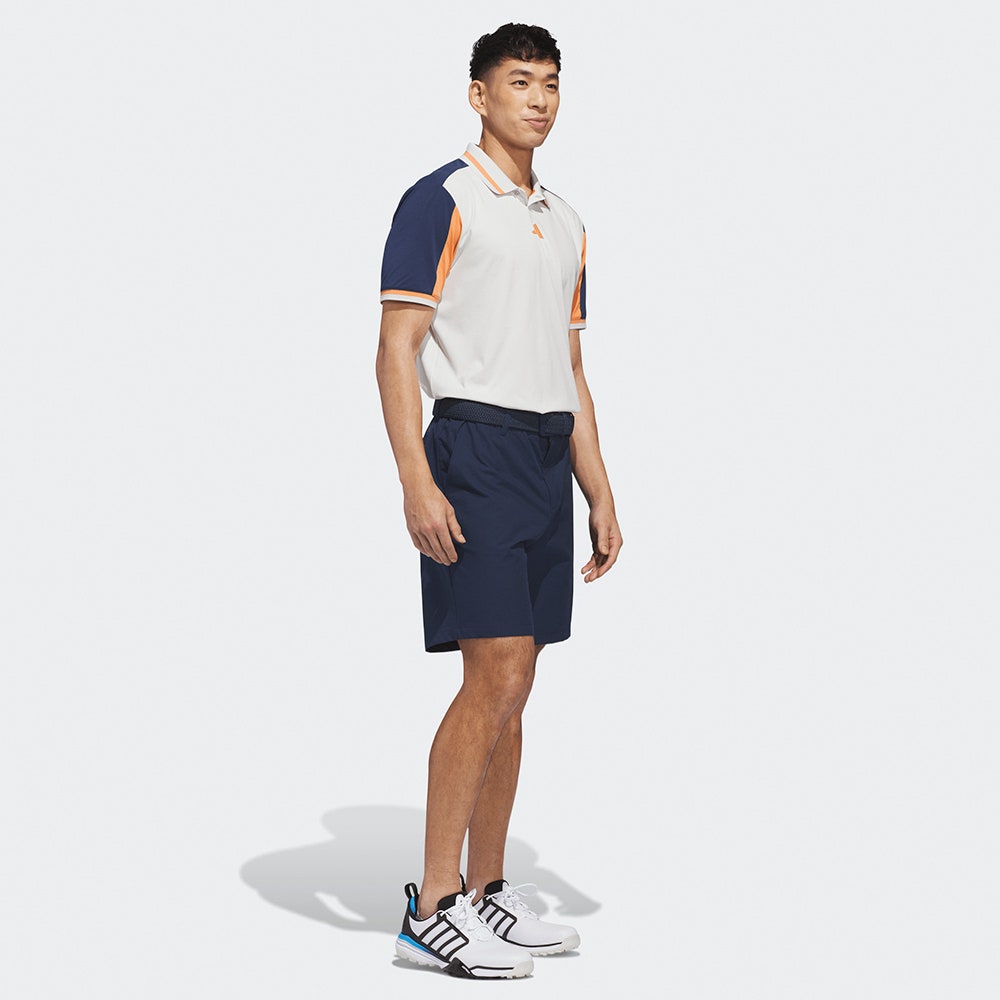 adidas Golf Shirt - BTC Vent Twistknit Polo - Orbit Grey SS26