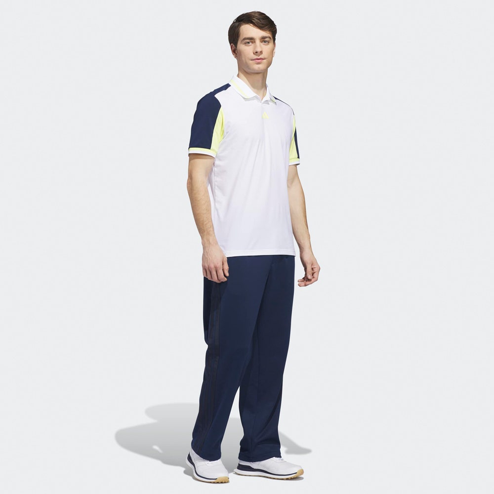 adidas Golf Shirt - BTC Vent Twistknit Polo - White AW26