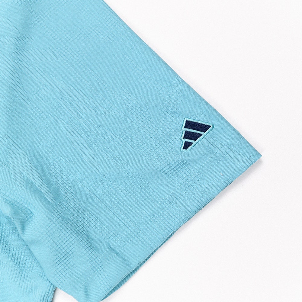 adidas Golf Shirt - Go-To Textured Polo - Mint Ton AW25