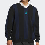 adidas Golf Shirt - Rolling Links LS Knit Polo - Black AW24