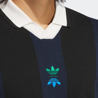 adidas Golf Shirt - Rolling Links LS Knit Polo - Black AW24