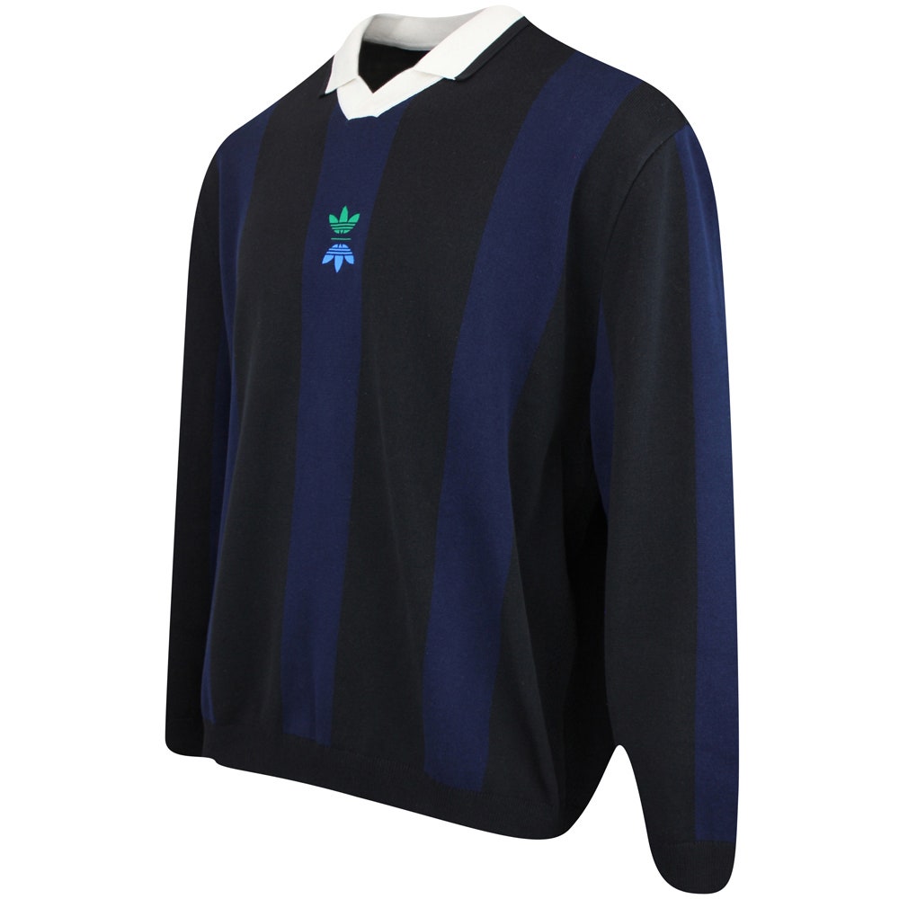 adidas Golf Shirt - Rolling Links LS Knit Polo - Black AW24