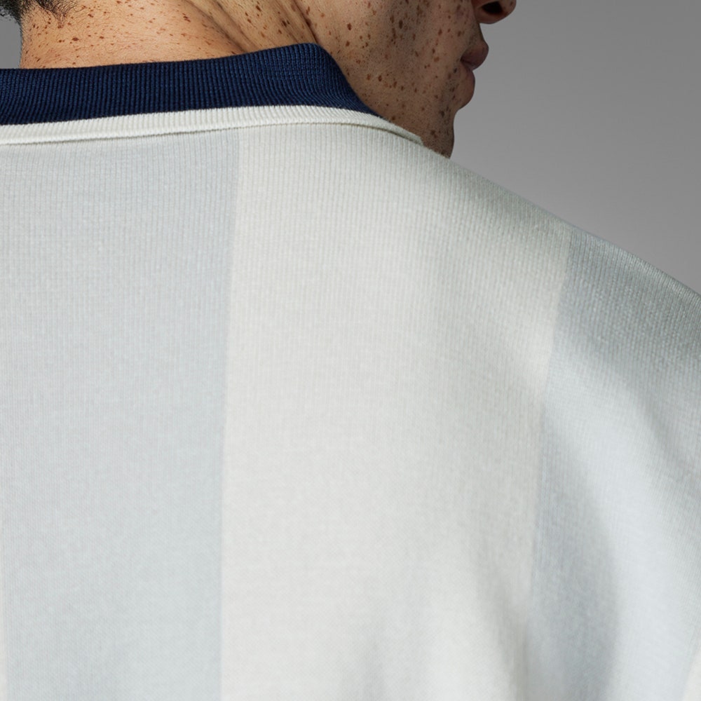 adidas Golf Shirt - Rolling Links LS Knit Polo - Chalk White AW24