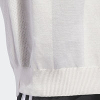 adidas Golf Shirt - Rolling Links LS Knit Polo - Chalk White AW24