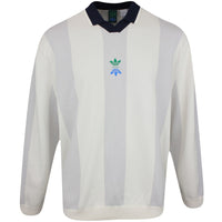 adidas Golf Shirt - Rolling Links LS Knit Polo - Chalk White AW24