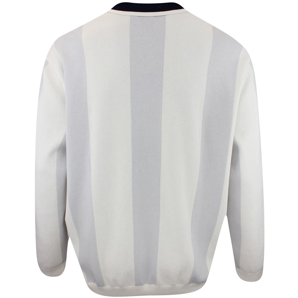 adidas Golf Shirt - Rolling Links LS Knit Polo - Chalk White AW24