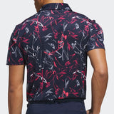 adidas Golf Shirt - U365 CC Mesh Floral Polo - Collegiate Navy AW26