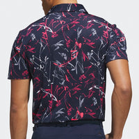adidas Golf Shirt - U365 CC Mesh Floral Polo - Collegiate Navy AW26