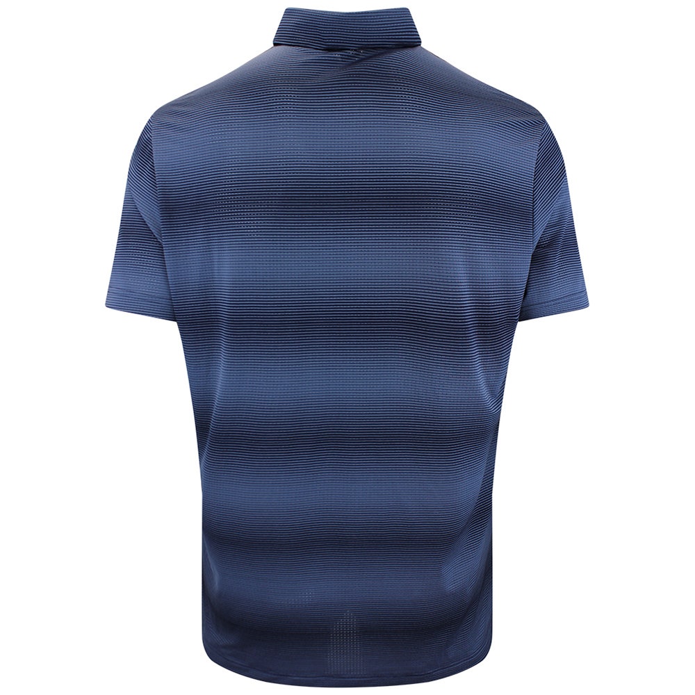adidas Golf Shirt - U365 CC Mesh Stripe Polo - Collegiate Navy AW26