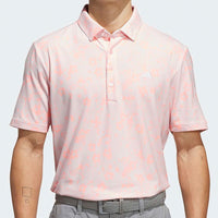 adidas Golf Shirt - U365+ Climacool Blossom Polo - Distilled Pink AW26