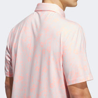 adidas Golf Shirt - U365+ Climacool Blossom Polo - Distilled Pink AW26