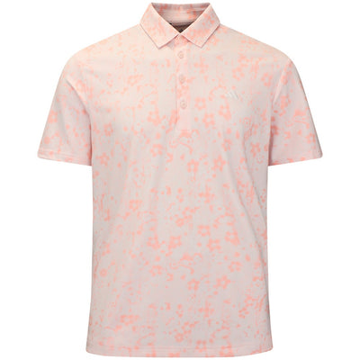 adidas Golf Shirt - U365+ Climacool Blossom Polo - Distilled Pink AW26