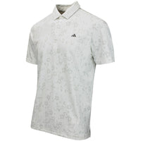 adidas Golf Shirt - U365+ Climacool Blossom Polo - White AW26