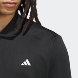 adidas Golf Shirt - U365 Cold.RDY Polo LS - Black AW25