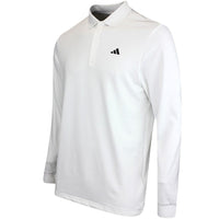 adidas Golf Shirt - U365 Cold.RDY Polo LS - White AW25