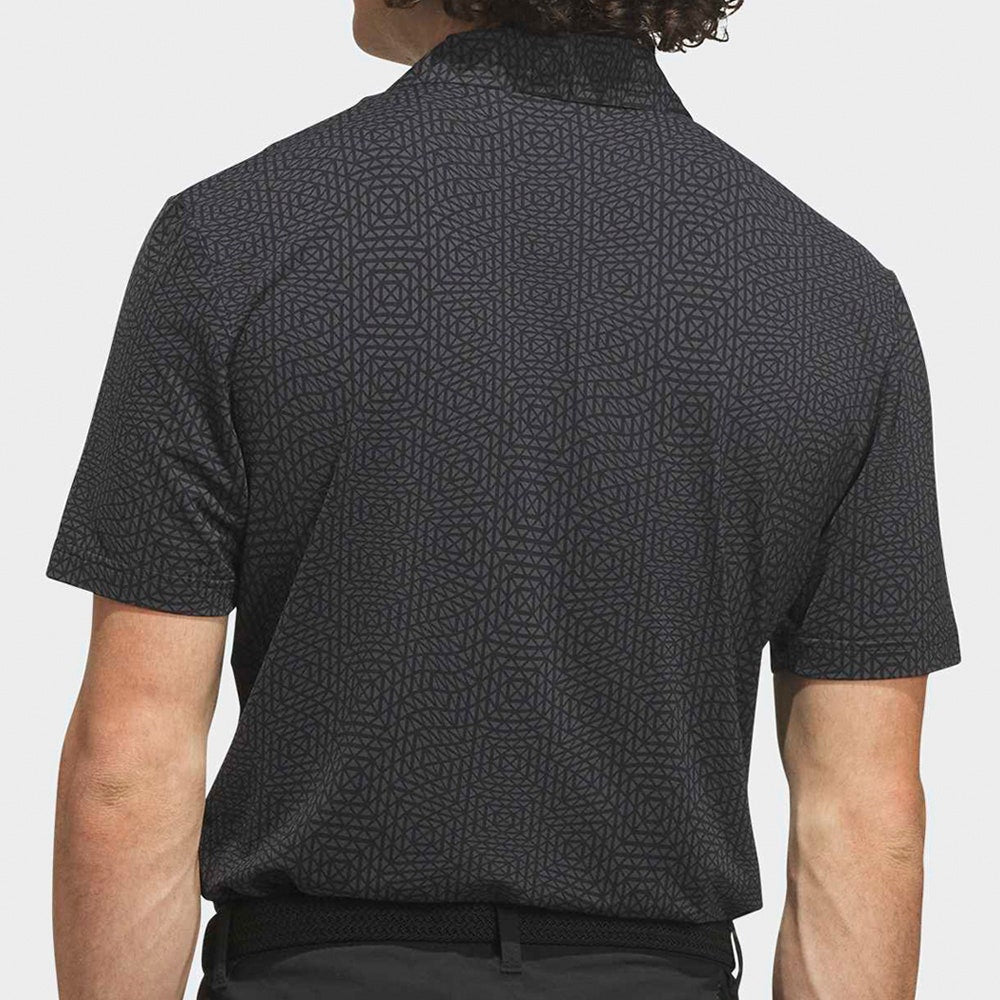 adidas Golf Shirt - U365 Tour CF Deco Polo - Black AW26