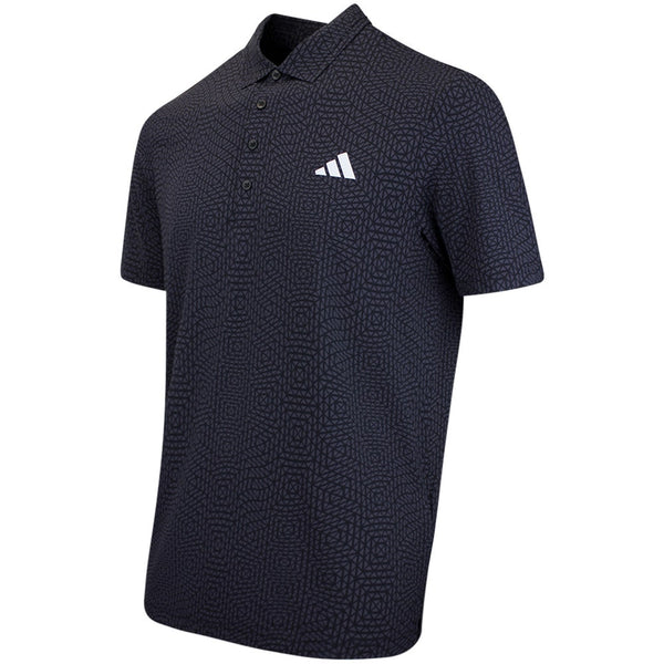 adidas Golf Shirt - U365 Tour CF Deco Polo - Black AW26