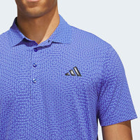 adidas Golf Shirt - U365 Tour CF Deco Polo - Dual Indigo AW26