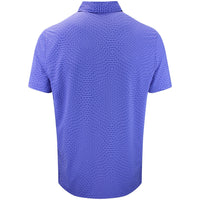 adidas Golf Shirt - U365 Tour CF Deco Polo - Dual Indigo AW26