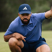 adidas Golf Shirt - U365 Tour CF Deco Polo - Dual Indigo AW26
