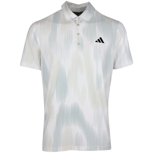 adidas Golf Shirt - U365 Tour Print Polo - Wonder Sage SS26