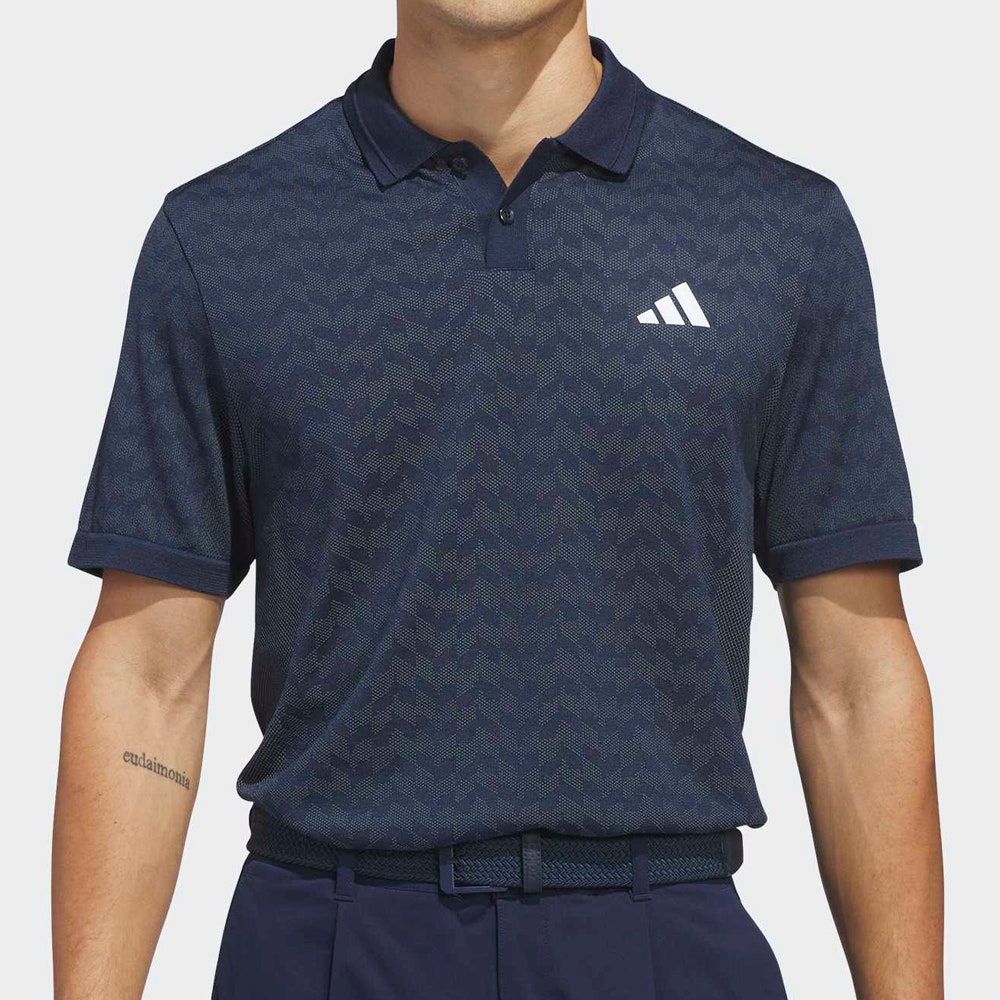adidas Golf Shirt - U365 Tour Seamless Polo - Col. Navy AW26