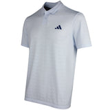 adidas Golf Shirt - U365 Tour Seamless Polo - Crystal Sky SS26