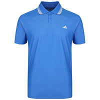 adidas Golf Shirt - U365 Tour Twistknit Pique - Lucid Ray Blue SS26