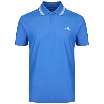 adidas Golf Shirt - U365 Tour Twistknit Pique - Lucid Ray Blue SS26