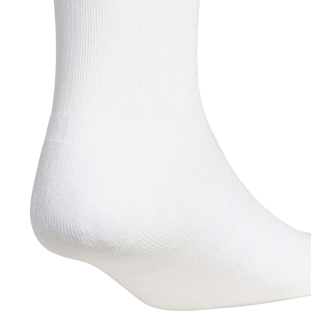 adidas Golf Socks - Crew Length - 3 Pack White AW26