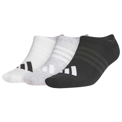adidas Golf Socks - Performance No Show - 3 Pack Multi AW26