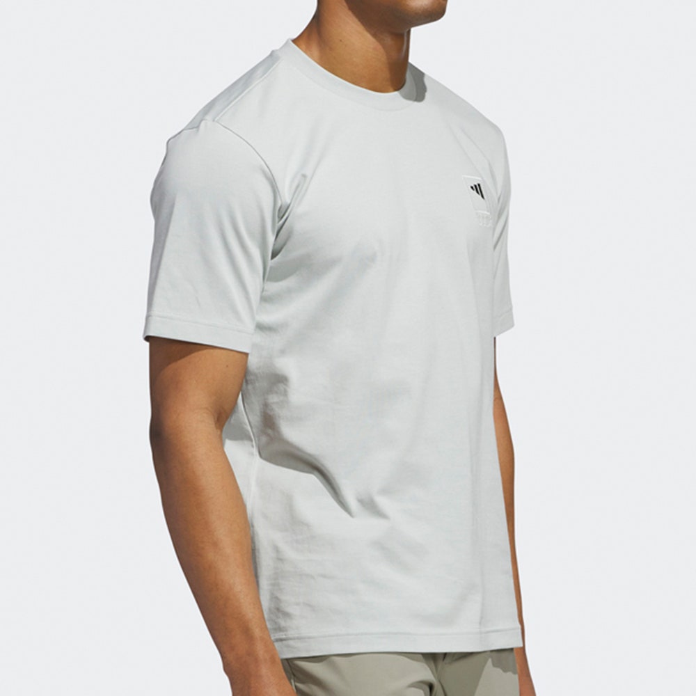 adidas Golf T-Shirt - BTC Graphic Tee - Wonder Silver SS25