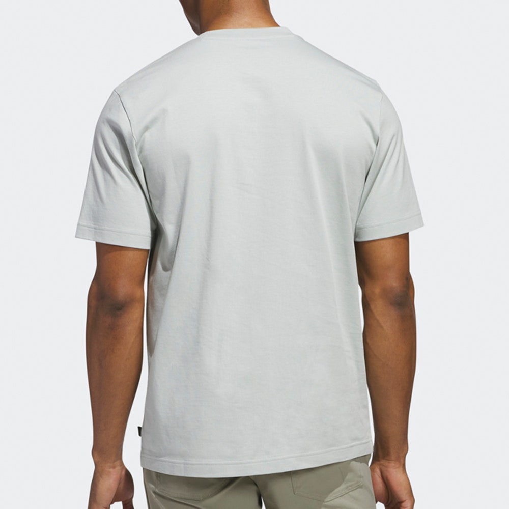 adidas Golf T-Shirt - BTC Graphic Tee - Wonder Silver SS25