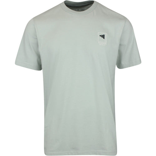 adidas Golf T-Shirt - BTC Graphic Tee - Wonder Silver SS25