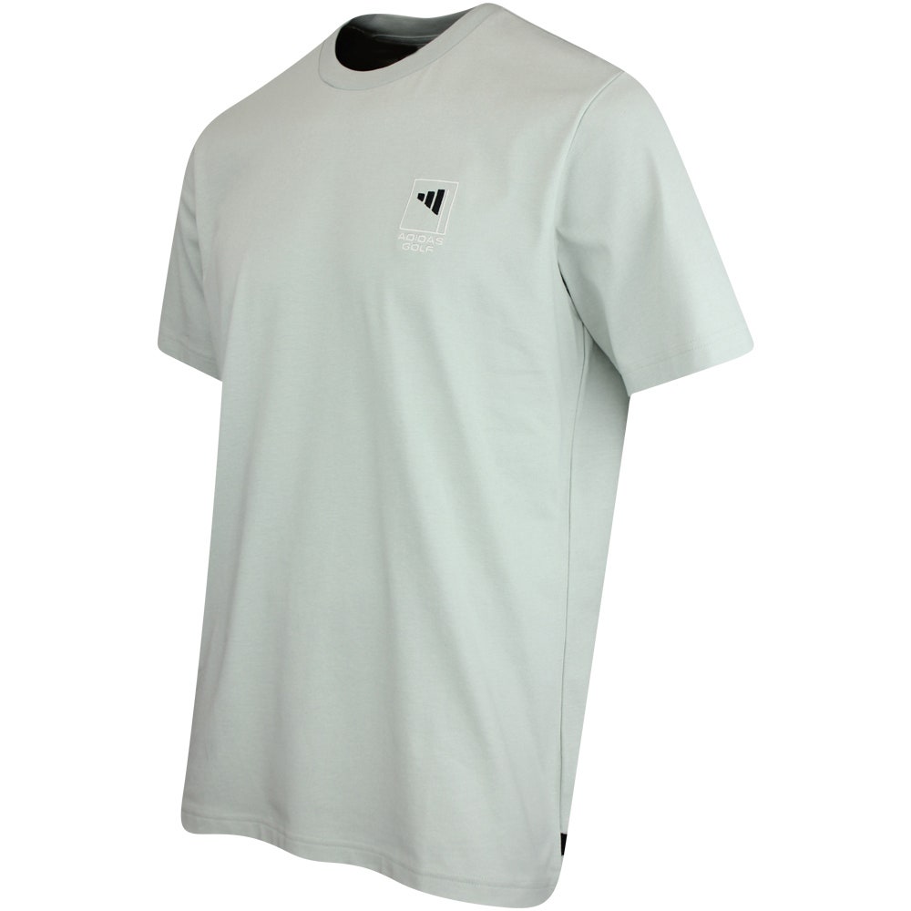 adidas Golf T-Shirt - BTC Graphic Tee - Wonder Silver SS25